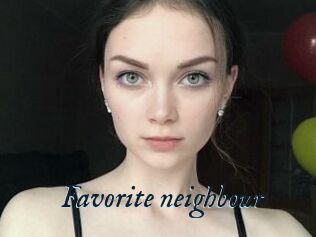 Favorite_neighbour